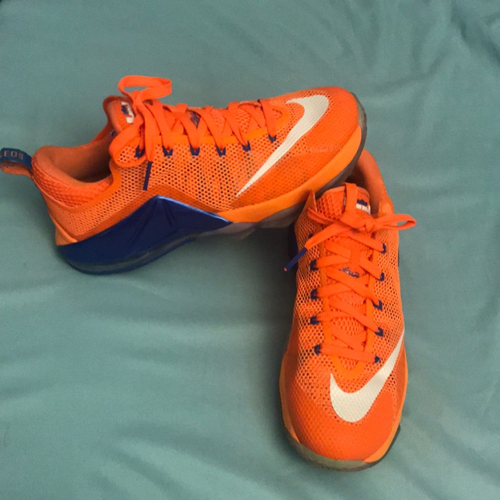 Men’s Nike LeBron 12  Low Bright Citrus Shoes